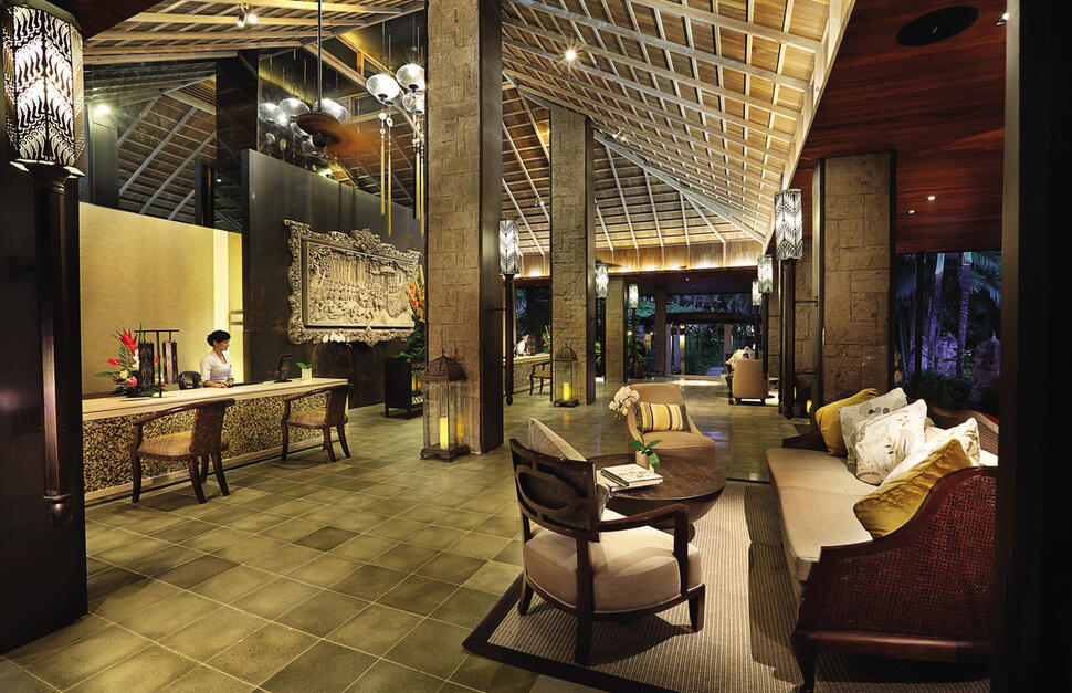 Hotel Lobby, Bali Mandira Beach Resort and Spa, Indonesia, Bali, Far East