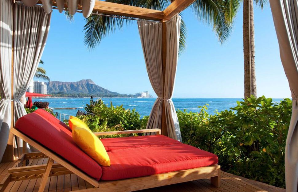 Infinity Pool Cabanas