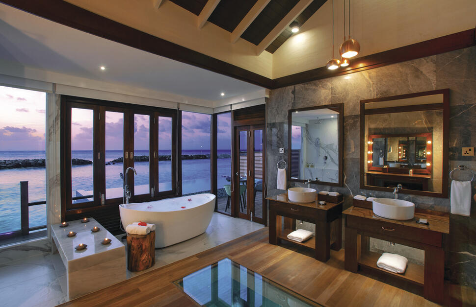 Sunset Water Villa with Pool