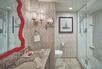 Burgundy 1 King Bathroom