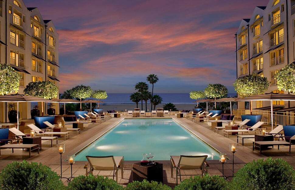 Loews Santa Monica Beach Hotel Santa Monica Los Angeles Hotel