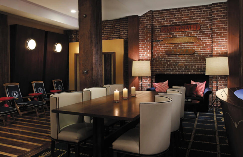 Lobby and Living Room