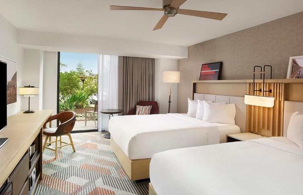 Queen/Queen Patio Room