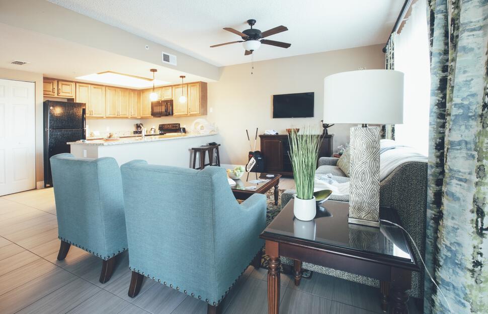 Apartment living area