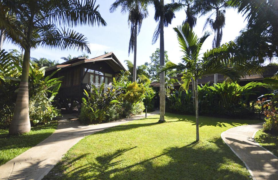 Hotel grounds