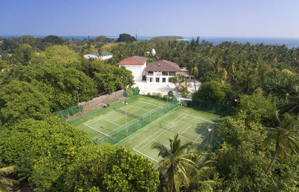 Tennis courts