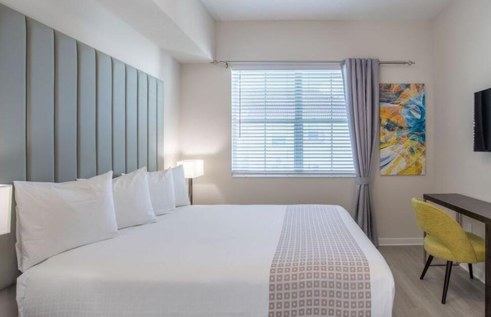 Typical king bedroom