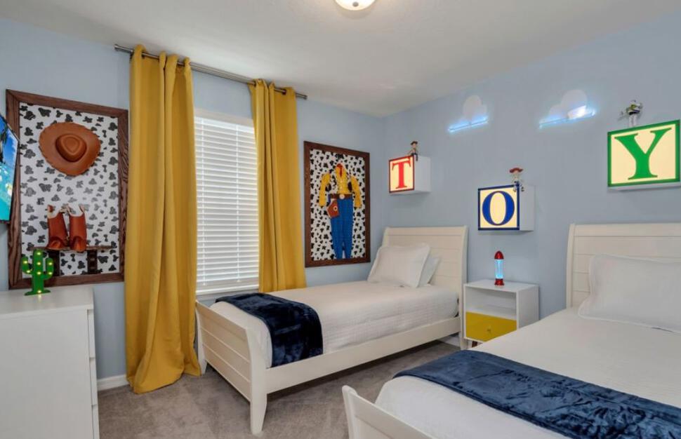 Example Townhouse Bedroom