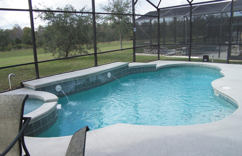 Typical private pool