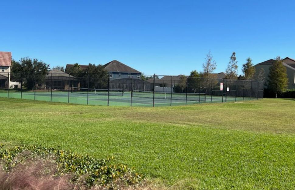 Tennis courts