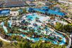 Aerial view of resort