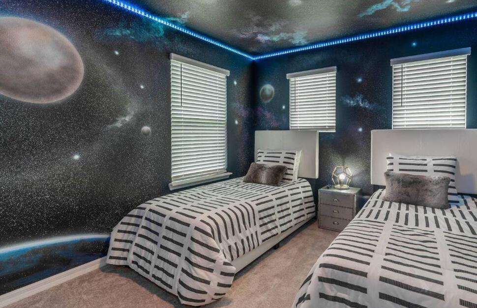 Example villa bedroom