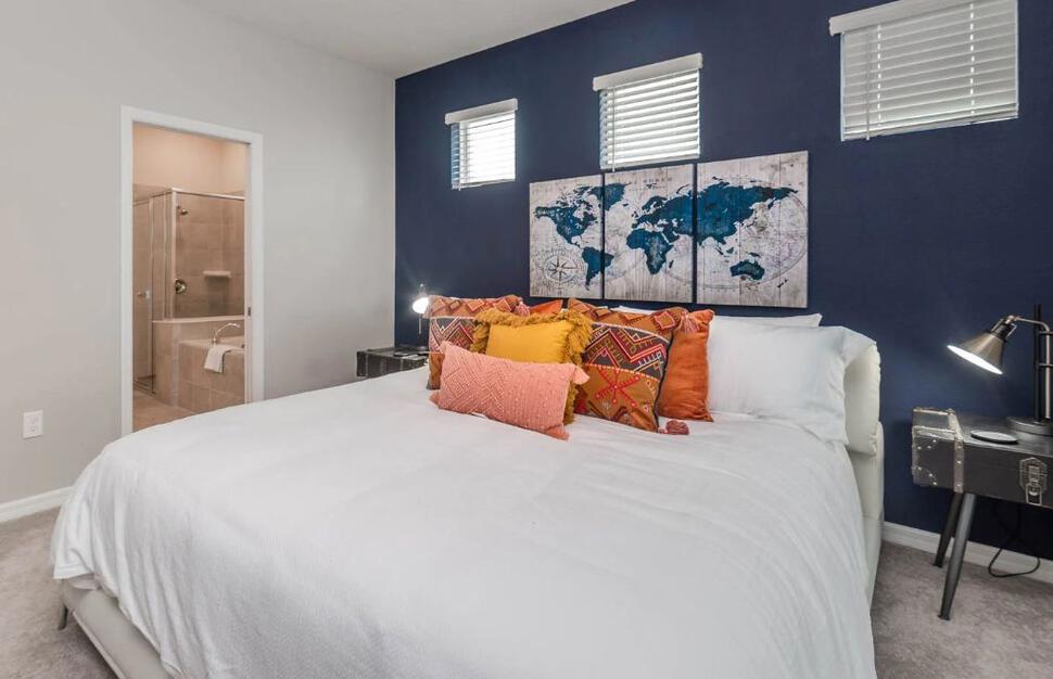Example villa bedroom
