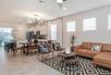 Example villa living area