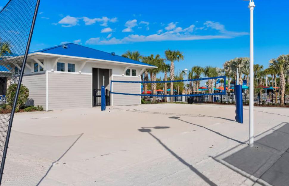 Volleyball court