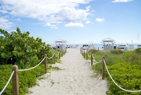 Pathway to the beach
