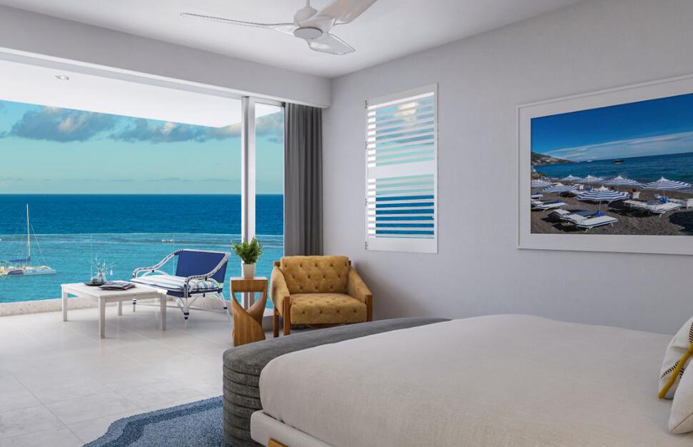 Mammee Bay Beachfront One Bedroom Butler Suite w/ Balcony Tranquility Soaking Tub