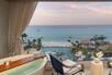 Travertine Beachfront Club Level Room