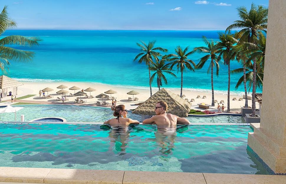 Tufa Terrace One Bedroom Skypool Butler Suite w/ Balcony Tranquility Soaking Tub