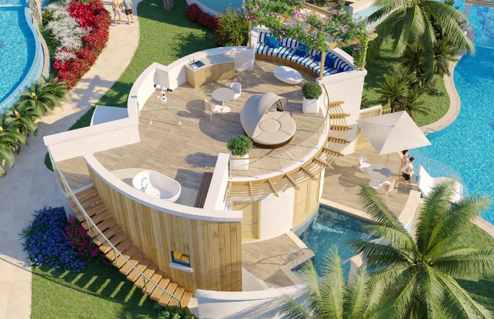 Coyaba Sky Villa Swim-up Rondoval Butler Suite w/ Private Pool Sanctuary