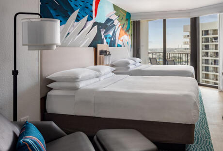 2 Queen Room - City View - Balcony