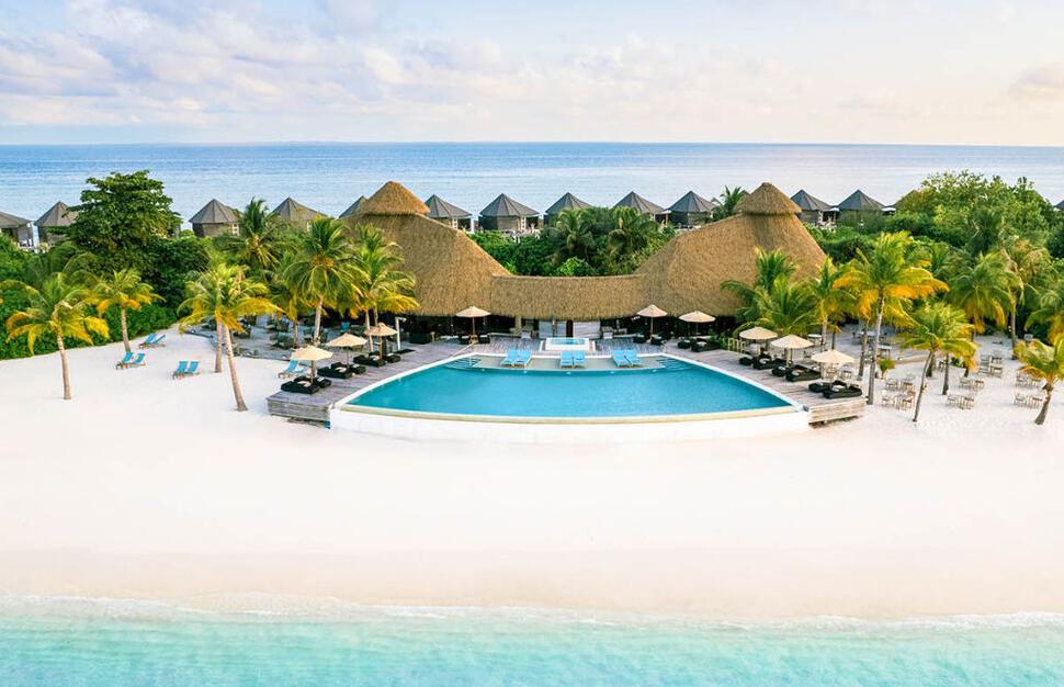 Pool and beach