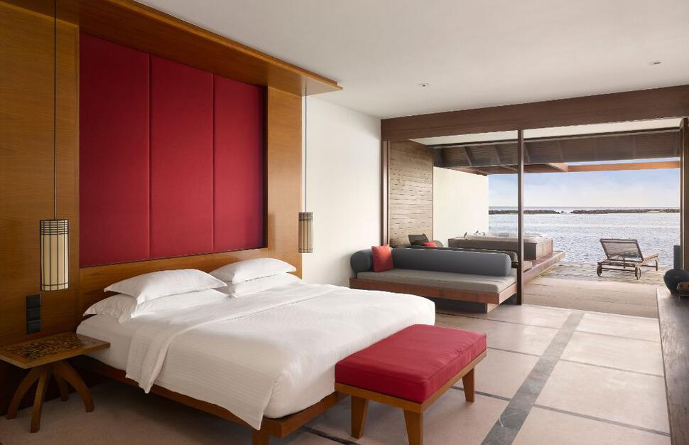 Water Villa with Whirlpool Interior