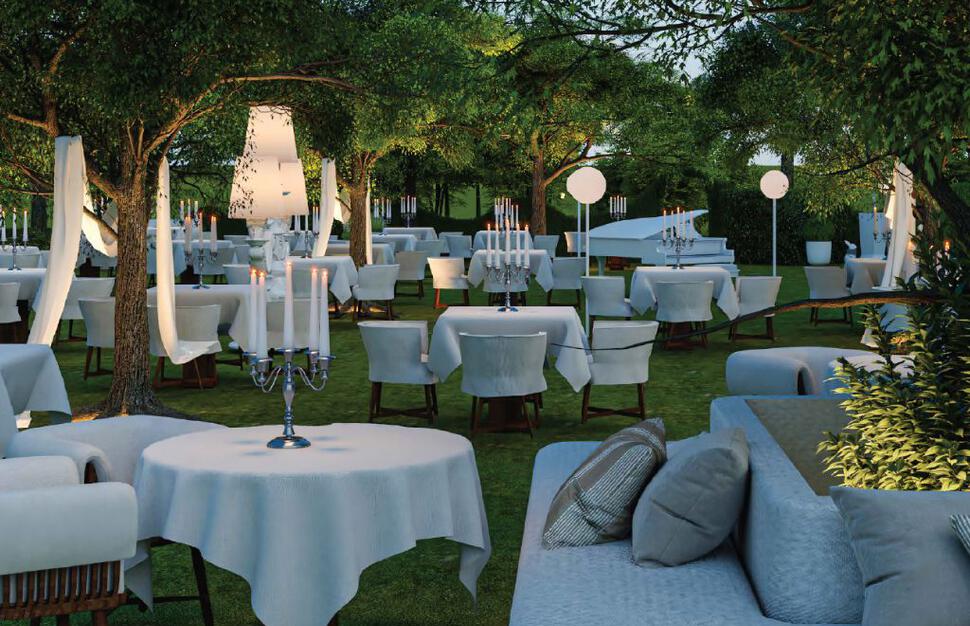 Blue Door, rendering