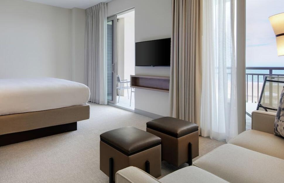 One King Studio Patio Suite