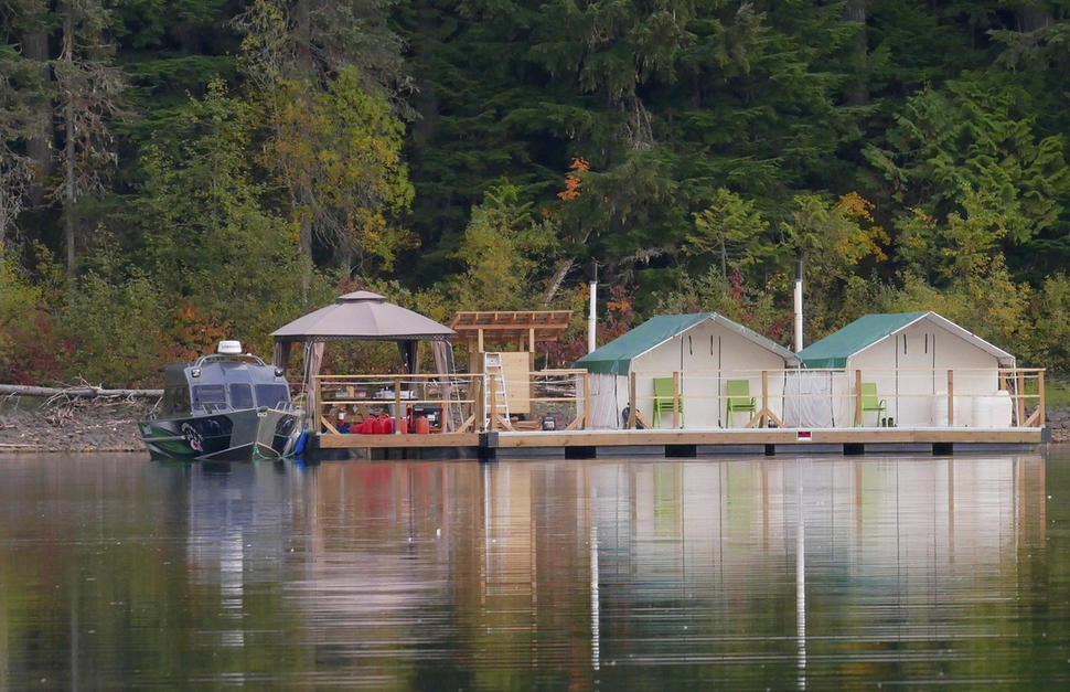 Grizzly Bay Floating Lodge Glamping with the Grizzlies Virgin Holidays